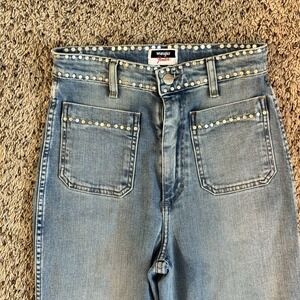 Wrangler X Fender Jean Wanderer 622 Hi-Rise Flare Studs Women 26x32 (26x30.5)